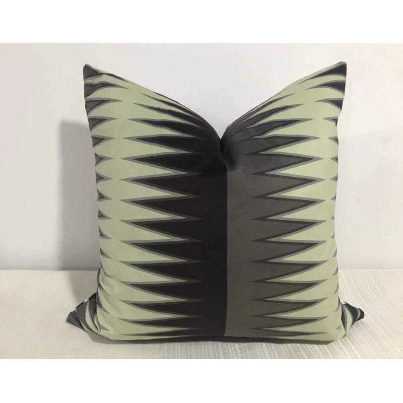 Housse de coussin carré en velours , 22 po x 22 po