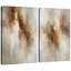 «Vertical Earth Tone», impression abstraite sur toile encadrée, impression sur toile encadrée-397653380-397653400
