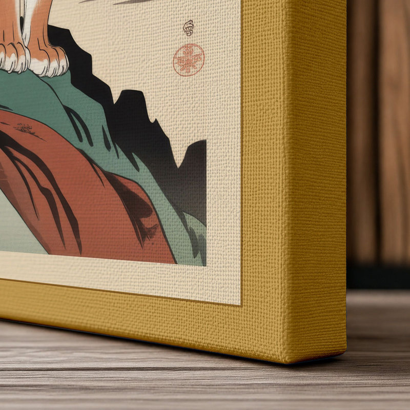 Print, 30x20 - 76.2 x 50.8 cm, Ochre Border