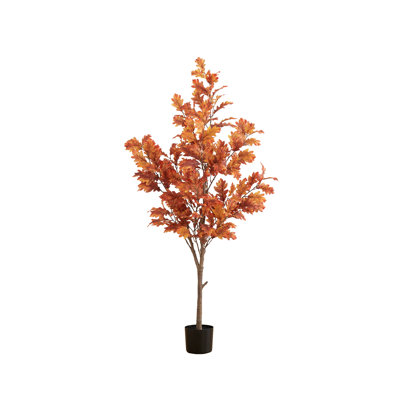 Arbre à feuillage artificiel 60 po en pot