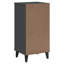 Angelice 40cm W Plastic Bedside Table-217073560