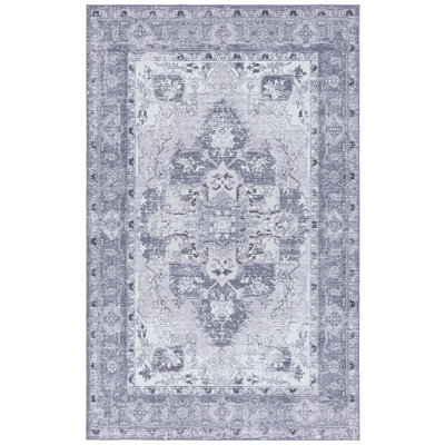 Shaelan Performance Machine Washable Oriental Rug
