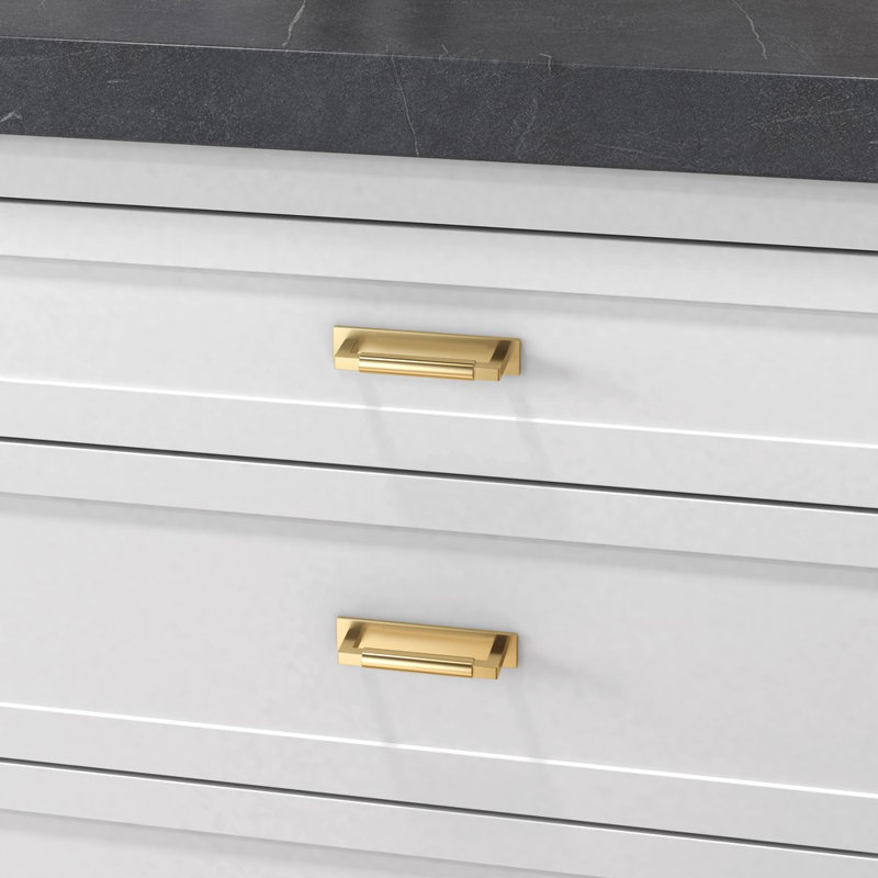 4926 Contemporary Back Plate, Non-Lacquered Brass