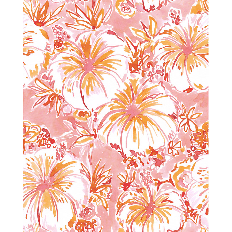 Polyester Machine Printed Floral Quilt, King/Cal King Quilt + 2 Shams