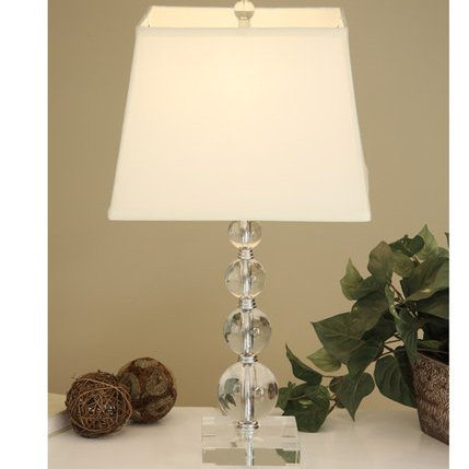 Lampe de table circulaire 20 po