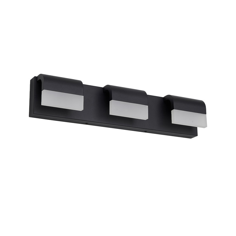 3-Light Modern LED Vanity Light, Bathroom Wall Fixture Over Mirror