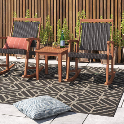 Aalap 3 pieces Seating Group by Wade Logan