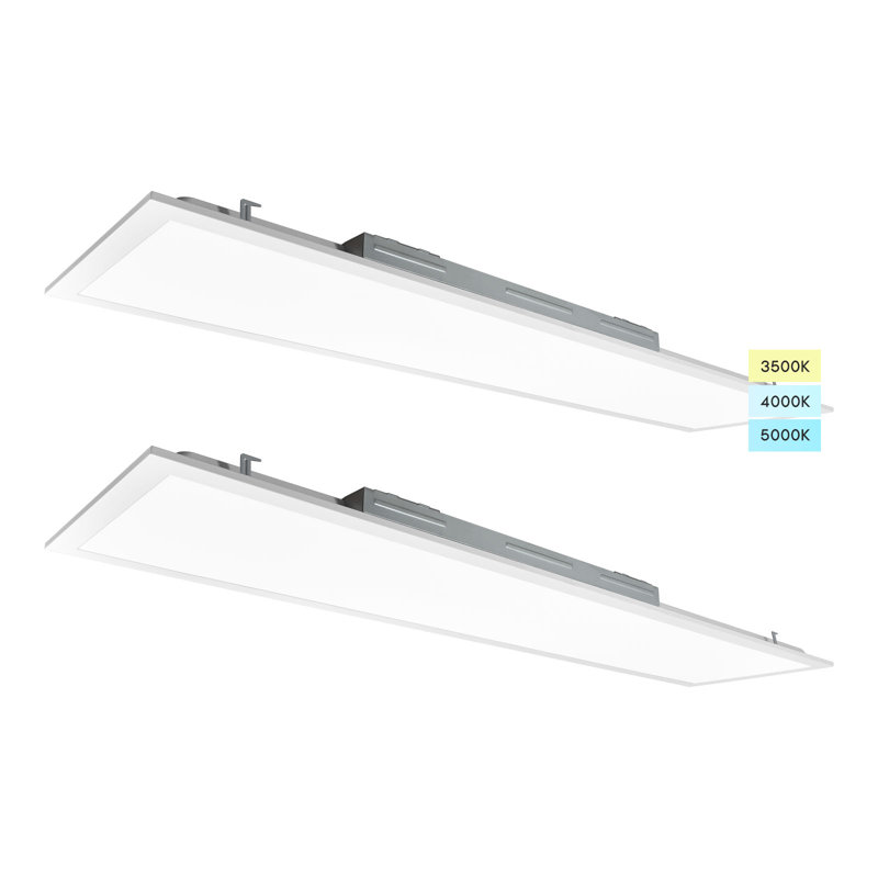 Luxrite Dimmable Rectangle Flat Panel Ceiling Light