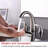 Widespread Bathroom Faucet with Drain Assembly-44388115