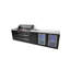 Six Burner Island In All 304 BLACK S/S With White Granite Toppped Cabinets, Infrared Rear And Side Burners. The Grill Includes A Rotis Kit, Full Lighting System Inside The Grill, Color Changing On-Off LED Lights On The Knobs And A Granite Chopping Board.