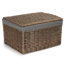 Wicker Storage Basket Hamper with Lining-125496798-101898690