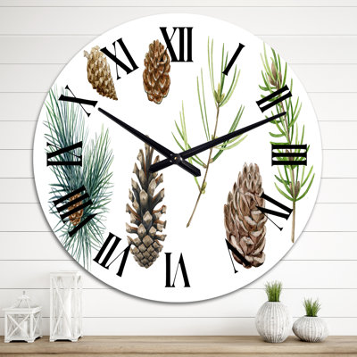 Horloge murale surdimensionnée