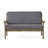 Shynel Acacia 4 - Person Patio Conversation Set with Cushions-1988985451