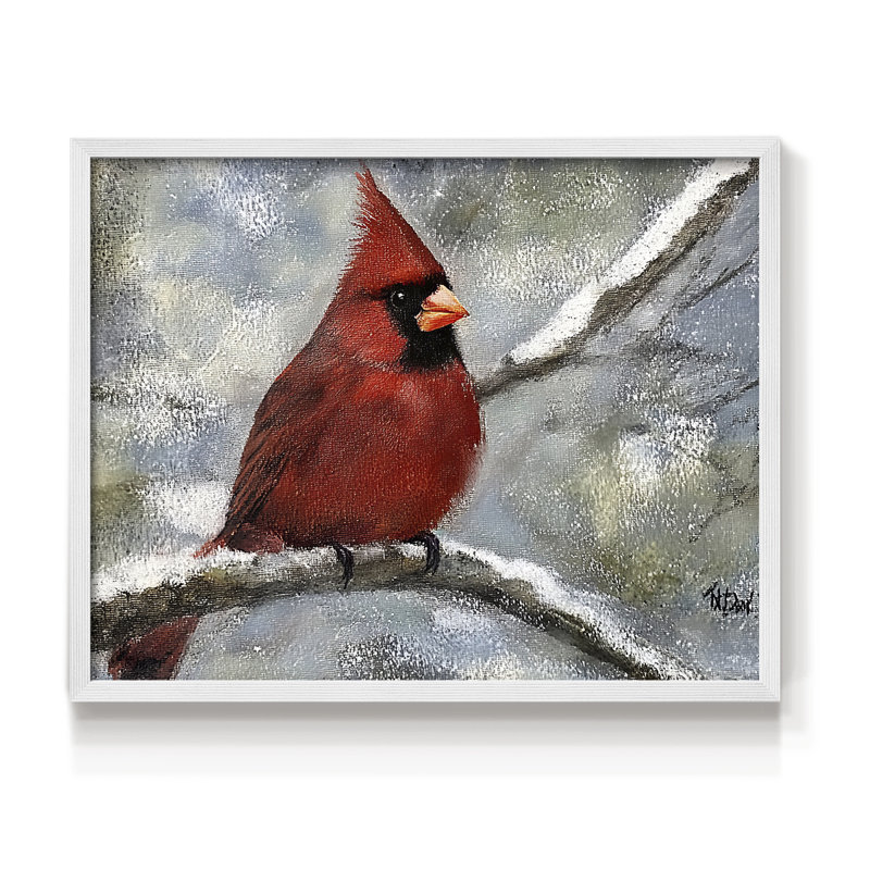 «Chirstmas Art-X», reproduction encadrée, H 8 po x l 10 po, Blanc