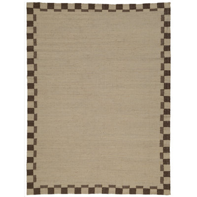 Heidi Checkered Flatweave Jute Rug