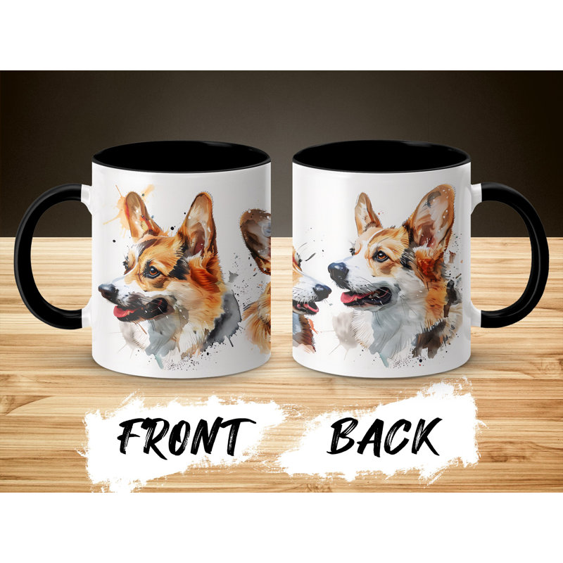 Ceramic Coffee Mug, 3, Black