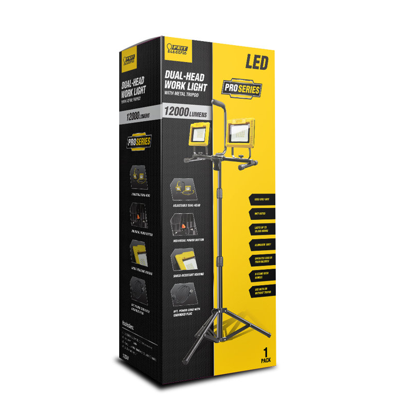 12'' Plug-in Integrated LED Work Light