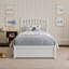 Lit plateforme en bois massif avec pied de lit et tiroirs sous le lit Asparas-1420412598-1420412593