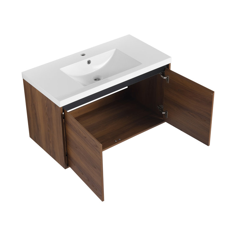 Ensemble de meuble-lavabo à 2 portes LEVISTAR, H 22,8 po x l 39,2 po