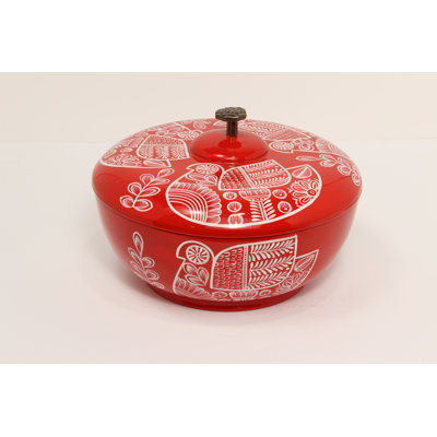 1.5Qt Tortilla Holder W/ Metal Handle