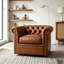 Fauteuil club pivotant Chesterfield-804998530