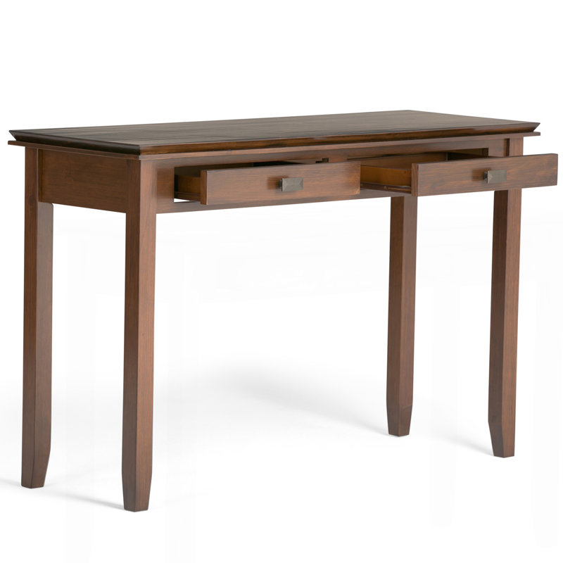 Console Sofa Table - Russet Brown, Walnut