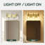 3-Light Dimmable Vanity Light With Geometric Patterned Glass-125104602