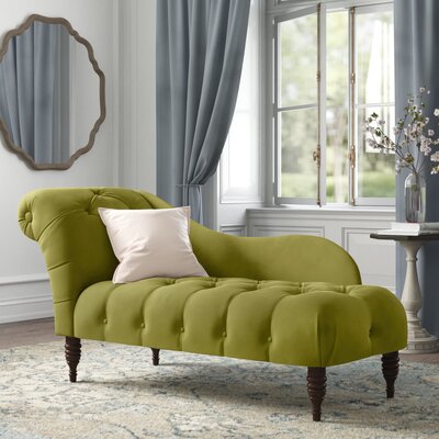 Angelica Tufted Left-Arm Rolled Arm Chaise Lounge -  Kelly Clarkson Home, ACBDB4C9323F446E9AA63EEE6A6B0716