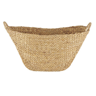 Milnor Seagrass Handmade Woven Decorative and Functional Storage Basket
