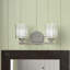 Shannon 2 Light Frosted Dimmable Vanity Light-18030093