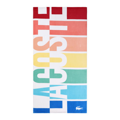 Lacoste Oversized Cotton Beach Towel 36x72