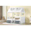 Structure de lit simple en bois-1984188345