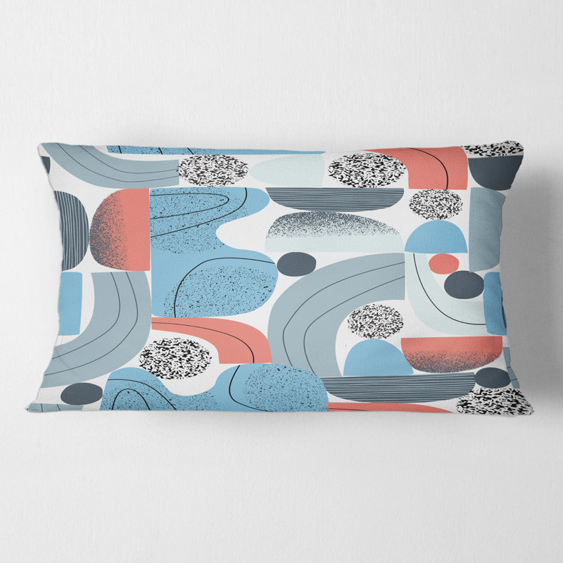 Abstract Throw Pillow