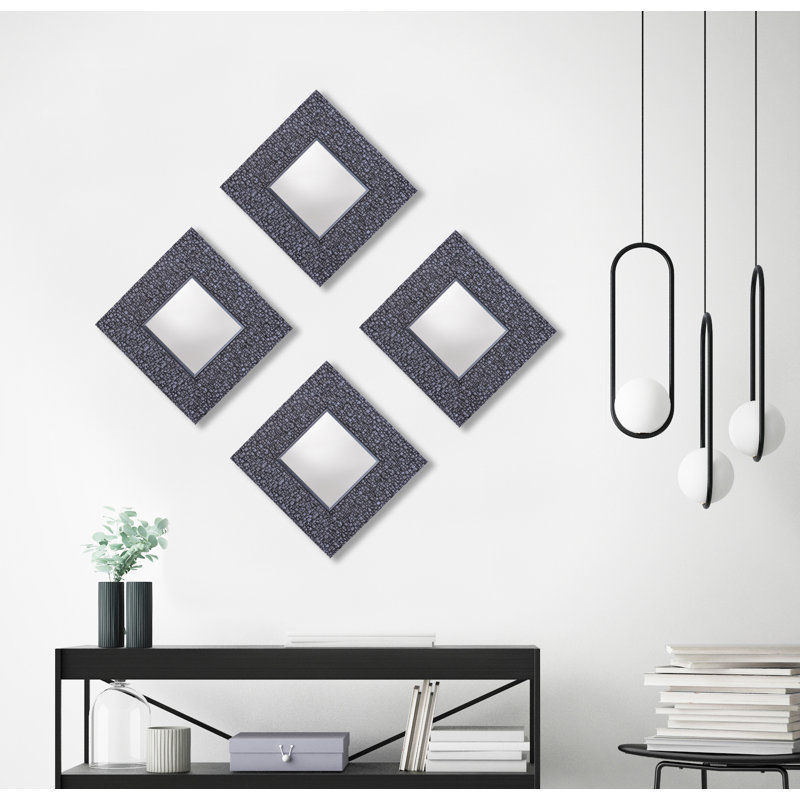 Ensemble de 4 miroirs Niemann