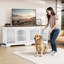 Meuble pour chien 74,8 po pour 2 chiens