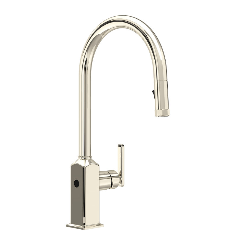 Apothecary Pull-Down Touchless Kitchen Faucet, Polished Nickel