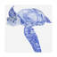 Reproduction de photo sur toile « Ultramarine Sea Turtle I » par Jennifer Paxton Parker