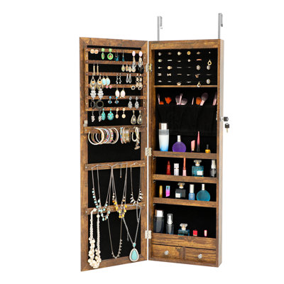 Cette armoire à miroir Maiana Fashion peut être accrochée à la porte ou au mur