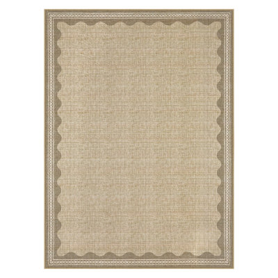 Rectangle Striped Area Rug