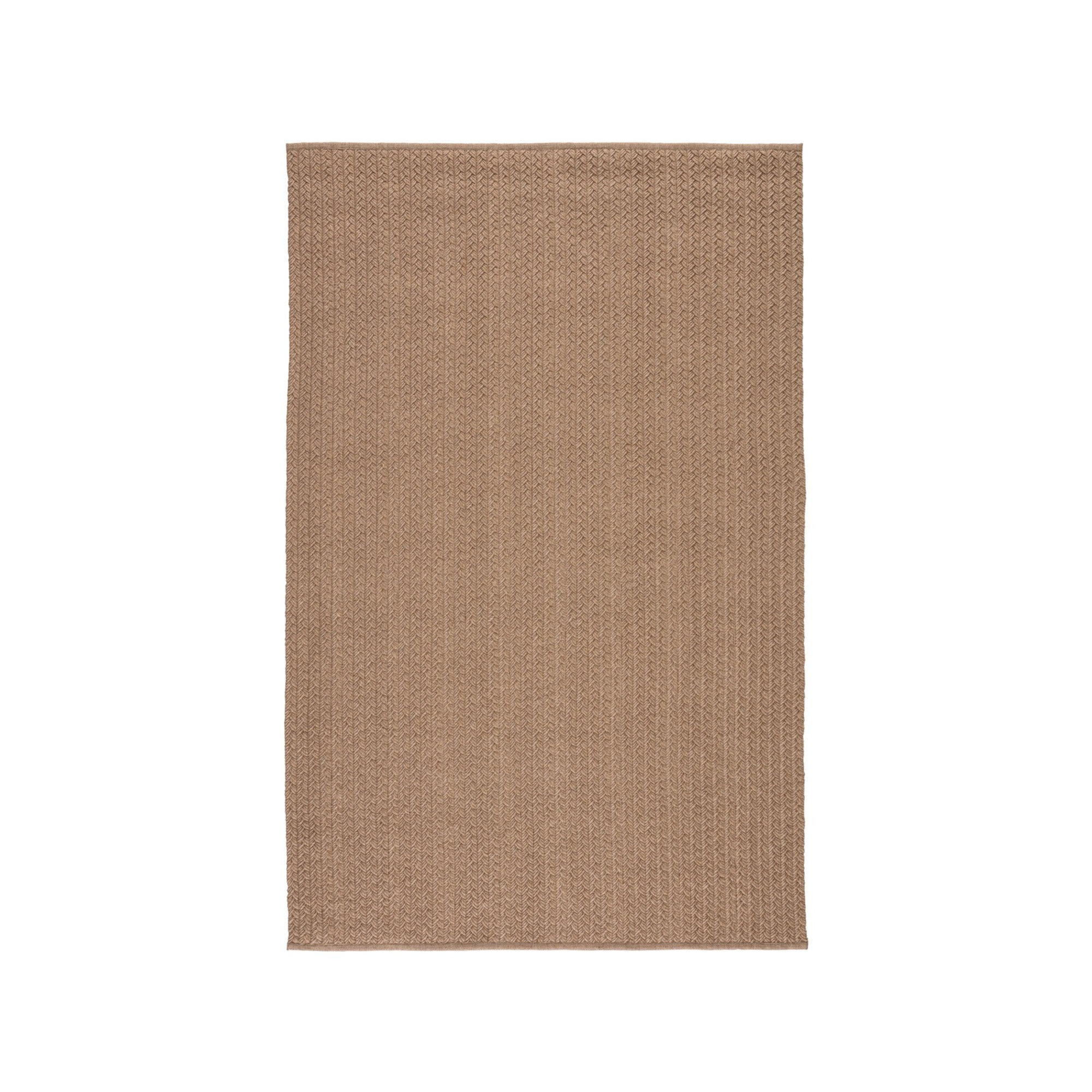 Cullen Handmade Flatweave Indoor/Outdoor Area Rug in Light Tan, Rectangle 10' x 14'