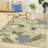 Megan 4' x 6' Blue Tropical Rug-1886520314-1880375346