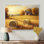 «Countryside Golden Harvest Fields III», impressions sur toile