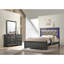 Commode moderne 5 tiroirs en bois-1640919782