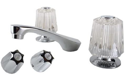 Robinet surdimensionné Avalon pour cuisine et salle de bain avec poignée en laiton robuste