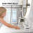 Modern Single Handle Single Hole Bathroom Sink Faucet in White/Polished And Lead-Free Solid Brass-98364425-92417762