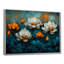 «Illana White Orange Radiant Lotus», art mural sur toile Lotus-99058812-189531175-99058758