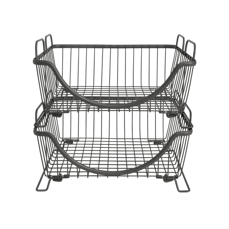 Dotted Line™ Albie Basket, 6.5" H x 12.75" W x 10.75" D