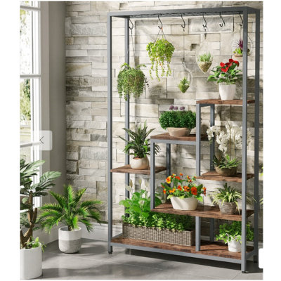 Tribesigns 5-Tier Tall Indoor Plant Stand Ladder Shelf 70.9in by Trent Austin Design