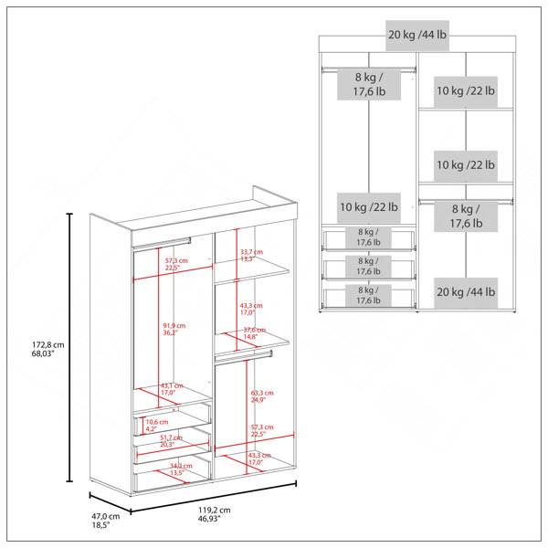 Dimensions du produit