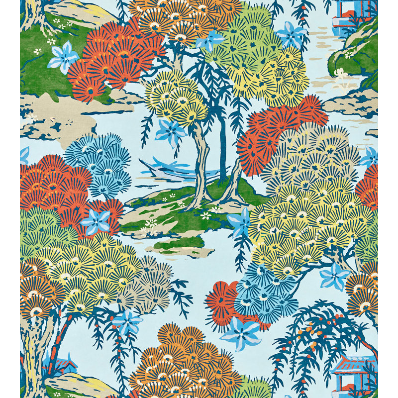 MER D'ARBRES - COUVERTURE MURALE, Kaléidescope